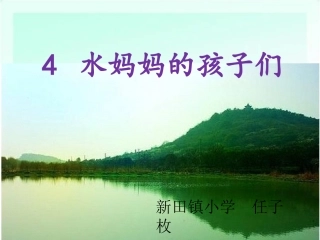 《水妈妈的孩子们》课件修改1