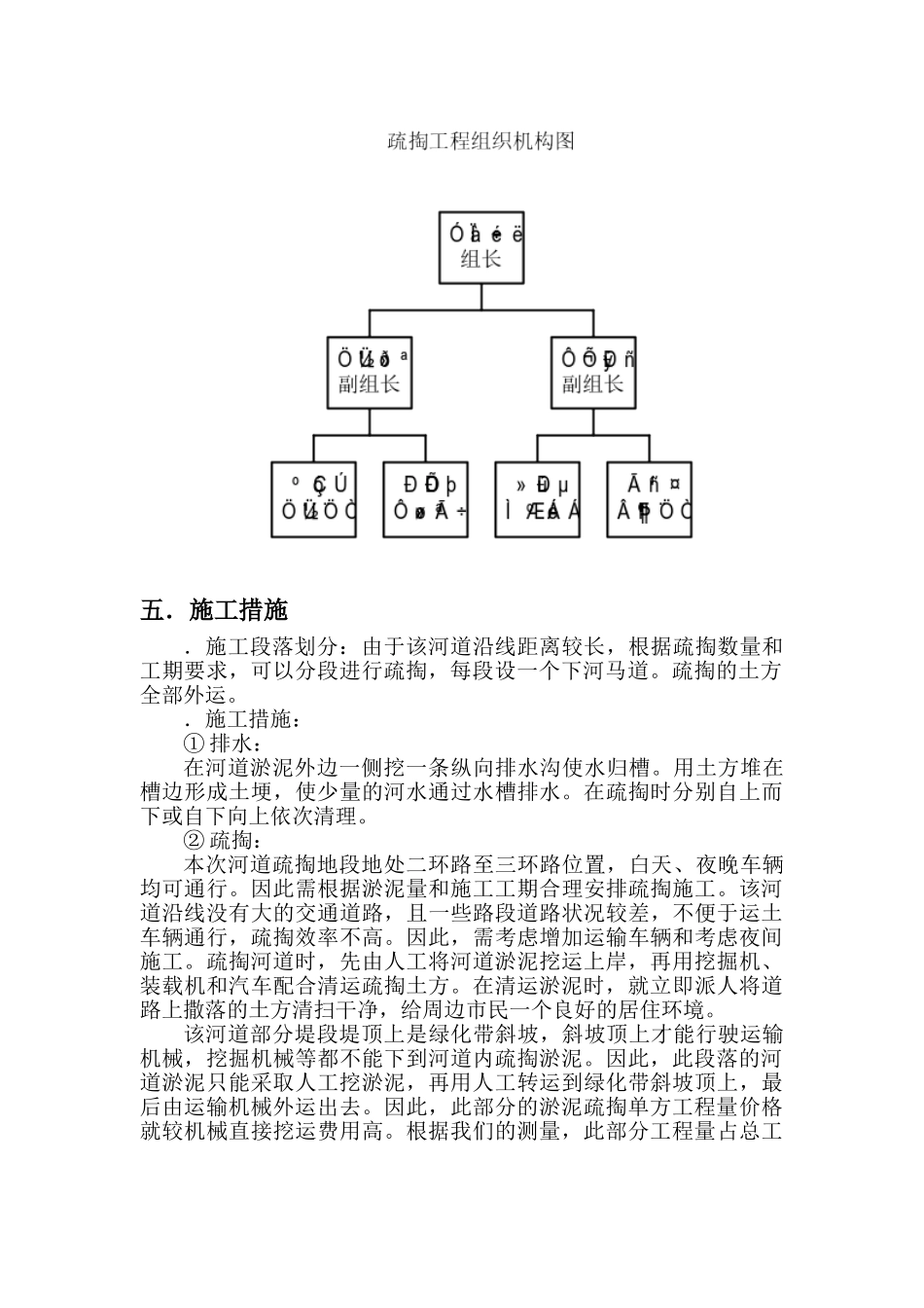 某市河道淤积清运施工组织设计方案(DOC7页)_第3页