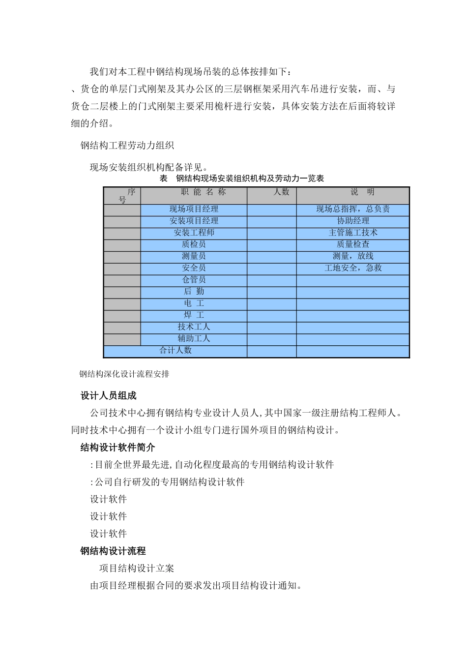 北京某厂房的钢结构工程（中建某公司钢结构部分方案附三维图）(DOC58页)_第3页