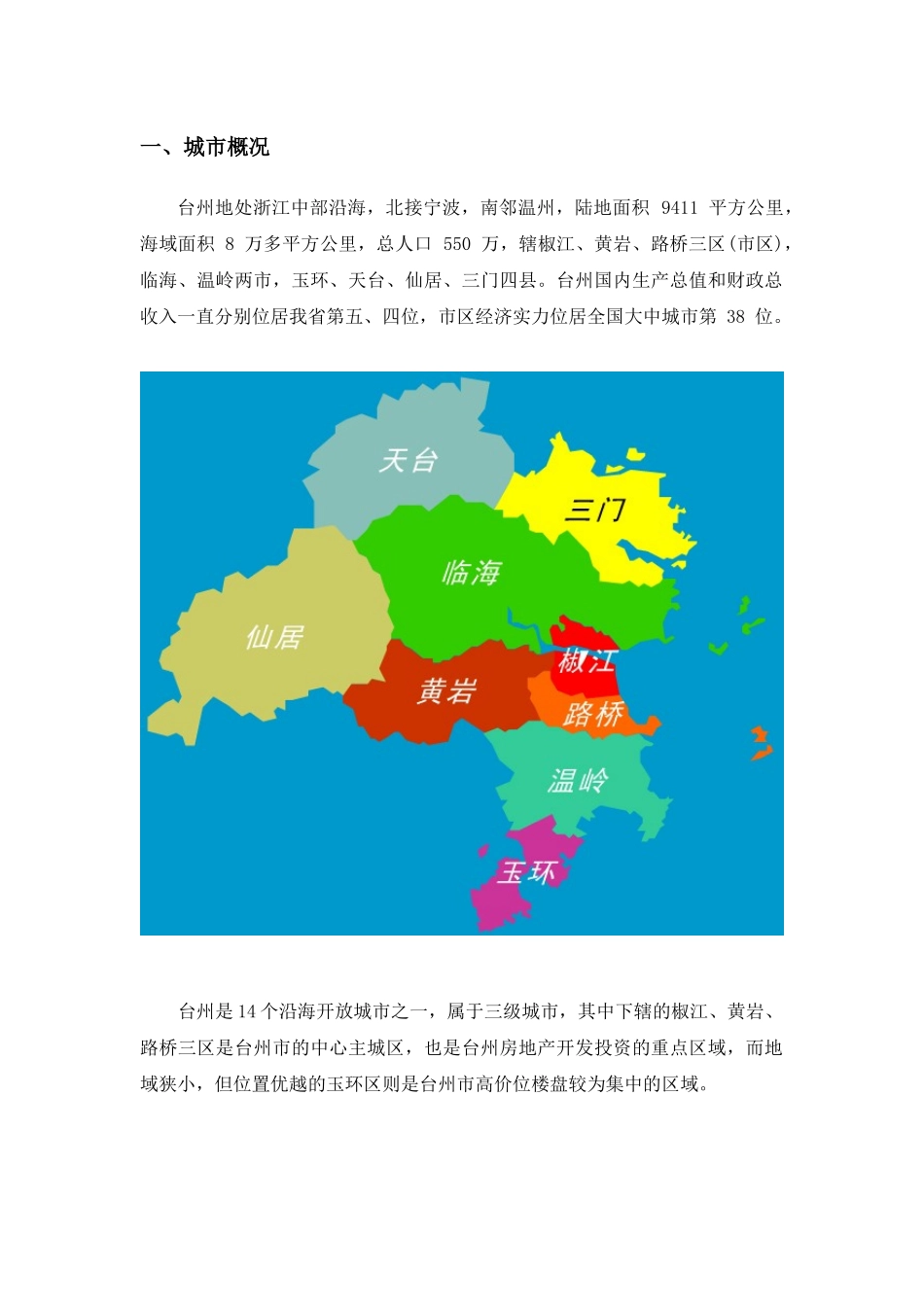 浙江台州房地产市场报告_第2页