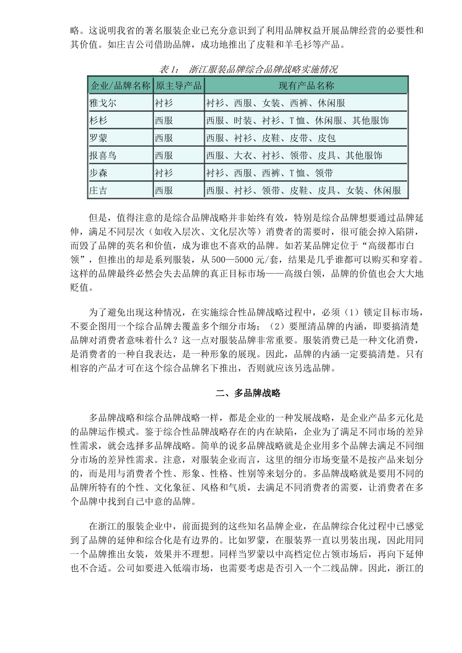 浙江服装品牌经营策略(1)_第2页