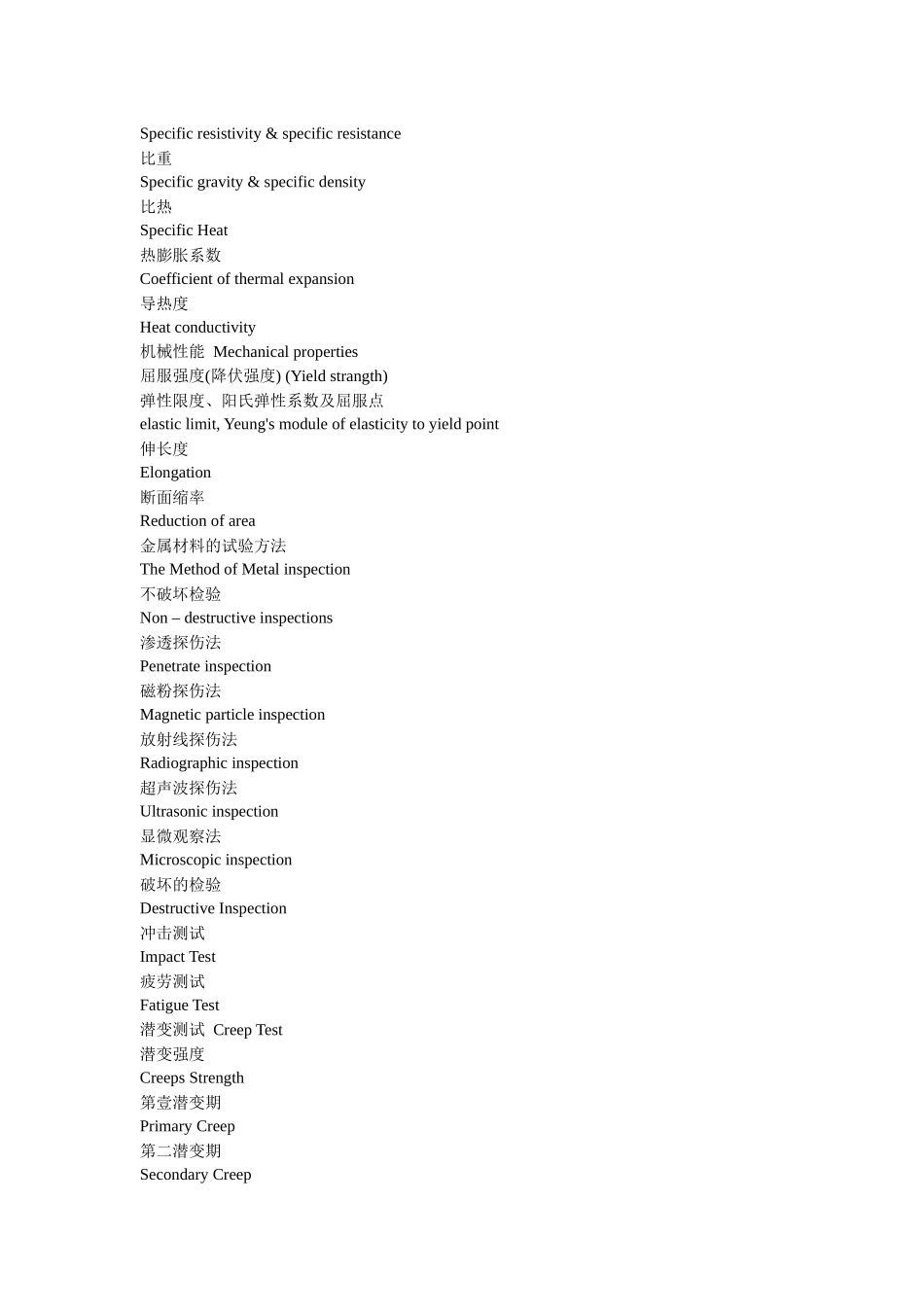 机械名词英译汉_第3页