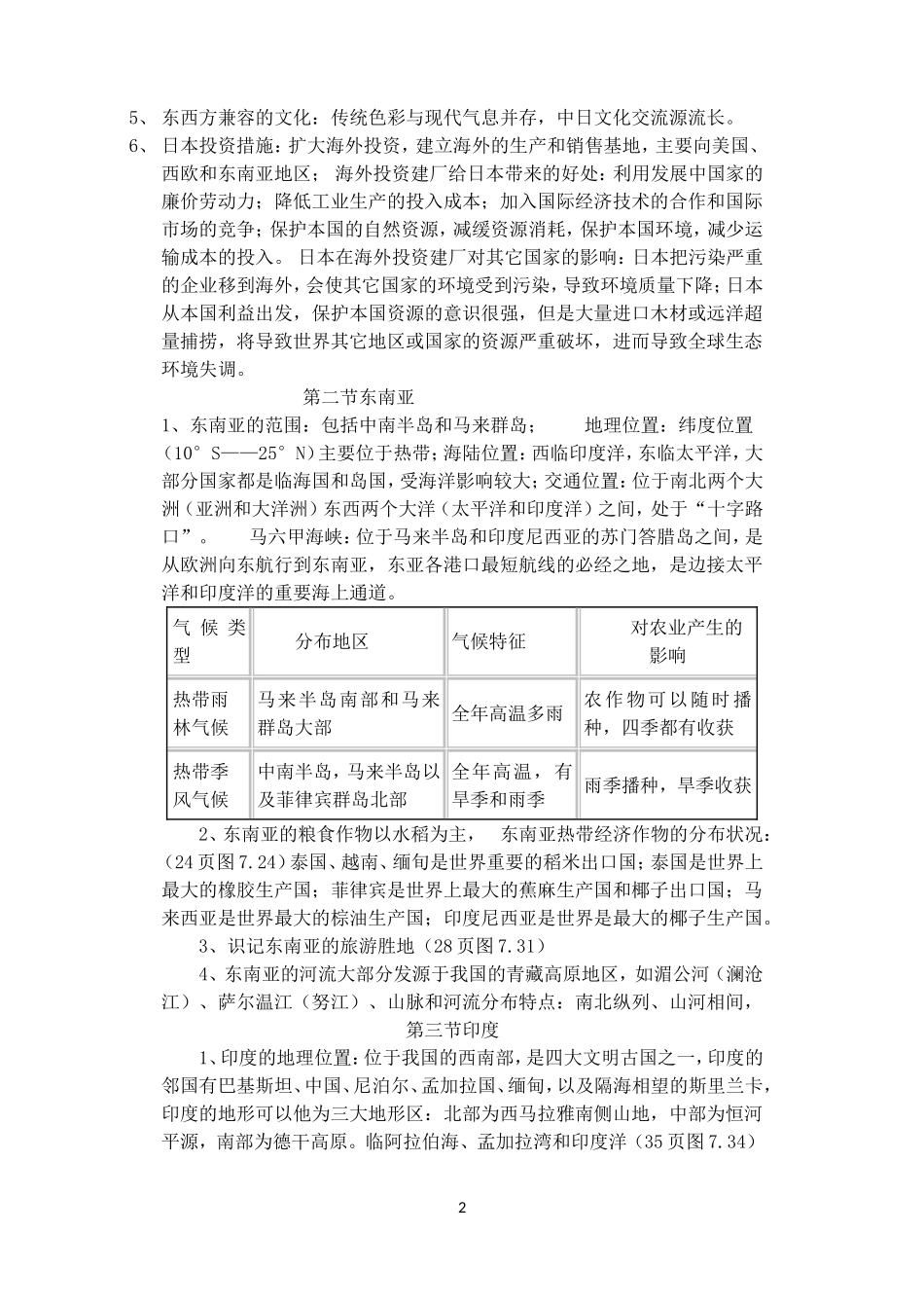 世界地理下复习_第2页