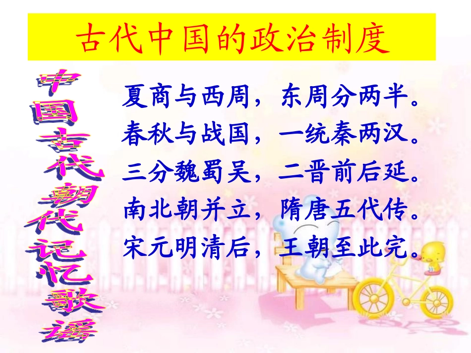 中国古代中央集权制度贾晋坤_第1页