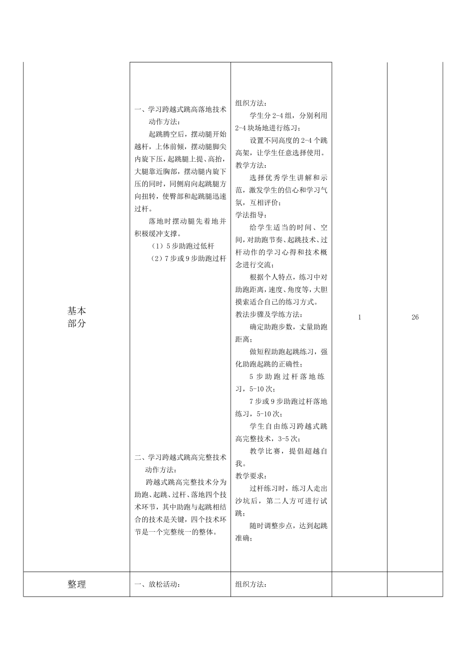 跨越式跳高教学（三） (2)_第2页