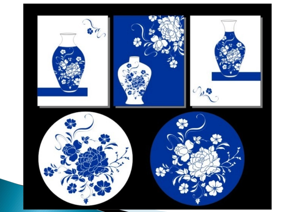 大班创意绘画——《青花瓷盘》_第2页