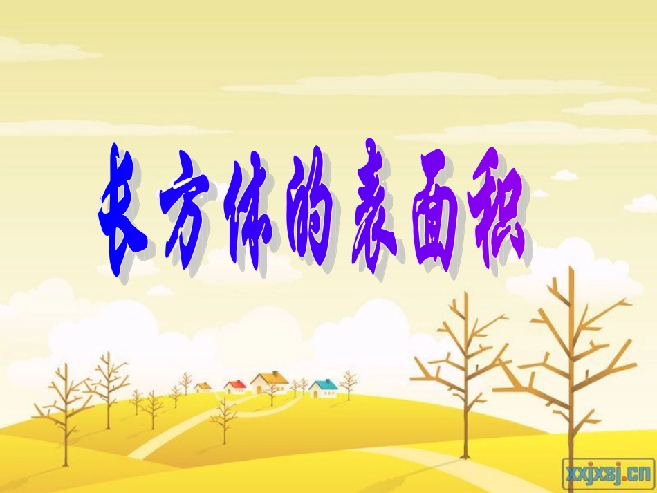 长方体的表面积[1]_第1页