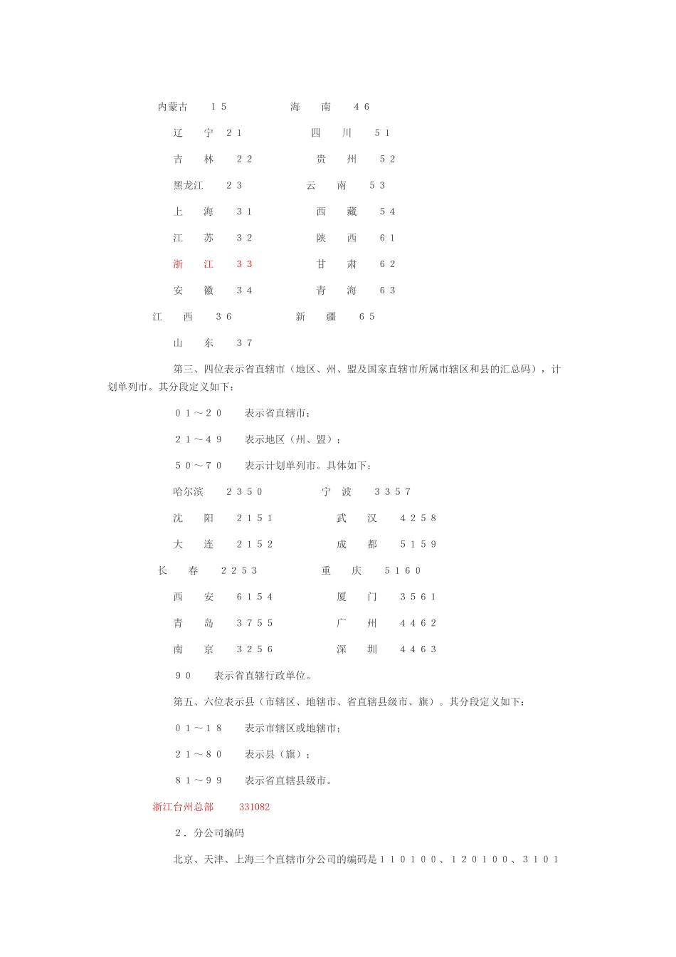 公司企业等多行业试用标准人员编号制度_第2页