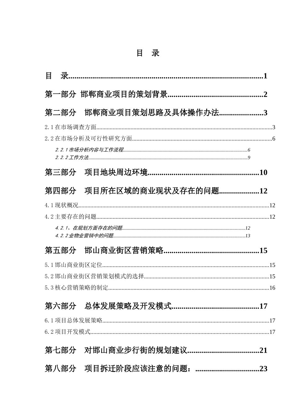 河北邯郸稽山房地产邯郸商业项目初步策划思路及建议(1)_第3页