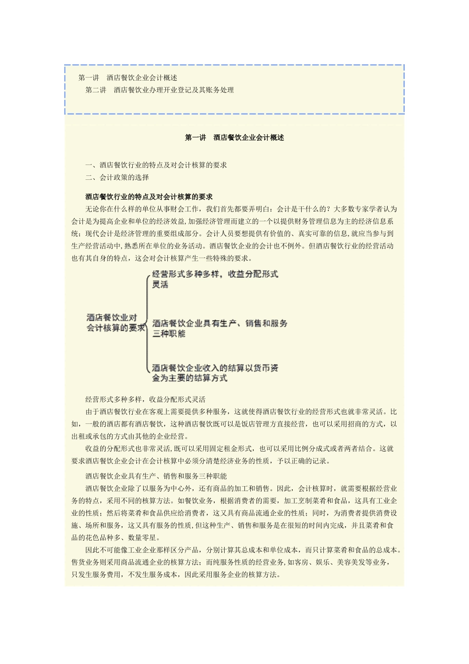 洒店餐饮企业会计实务操作_第1页