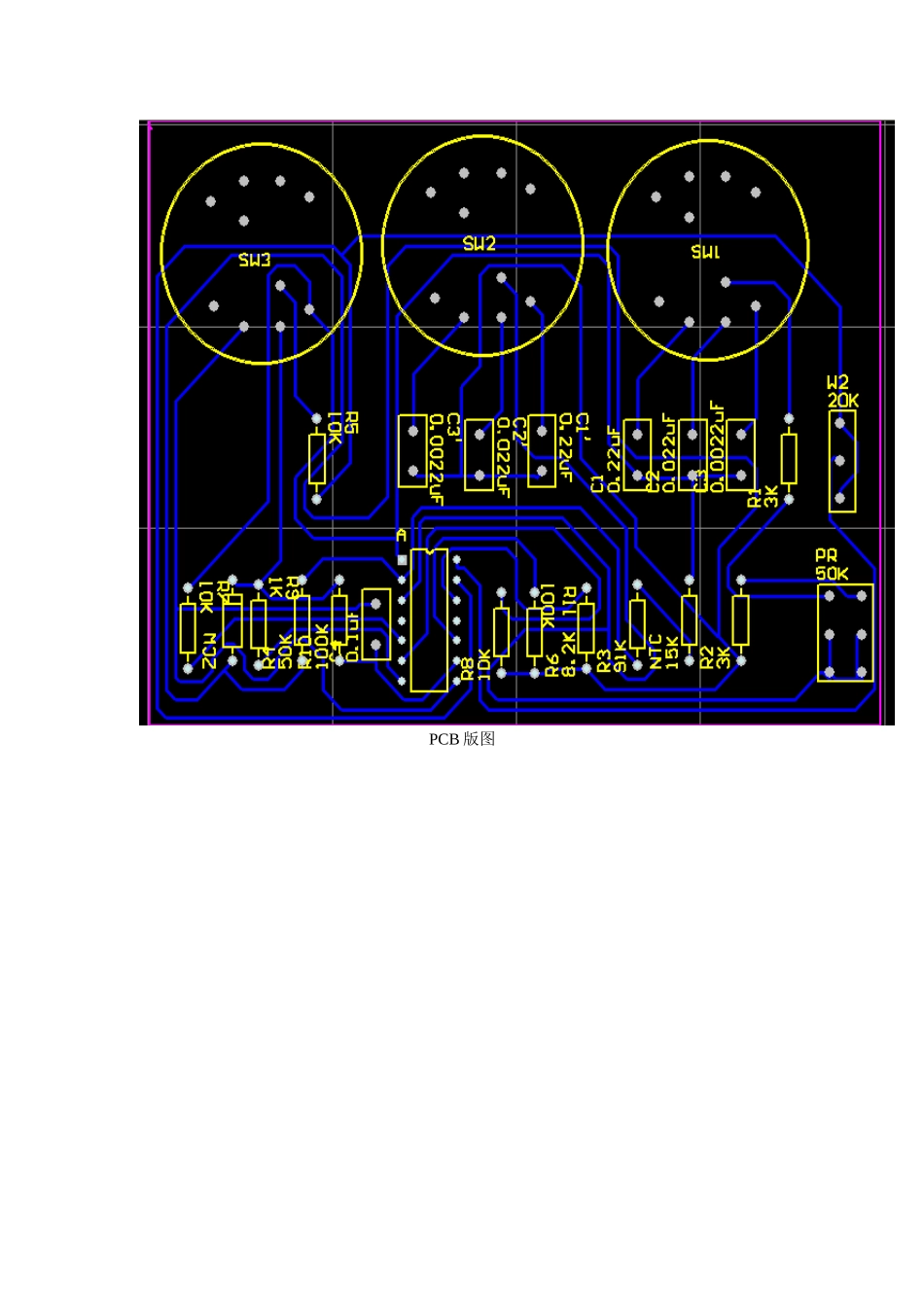 横向毕业设计PCB图片_第1页