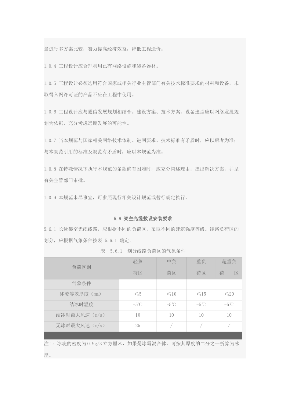 长途通信干线光缆传输系统线路工程设计规范_第2页