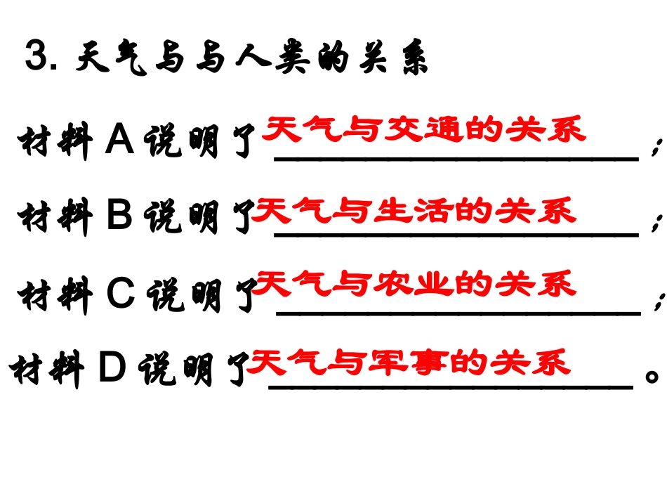 （丁绍中）地理第三章第一节：多变的天气课件_第3页
