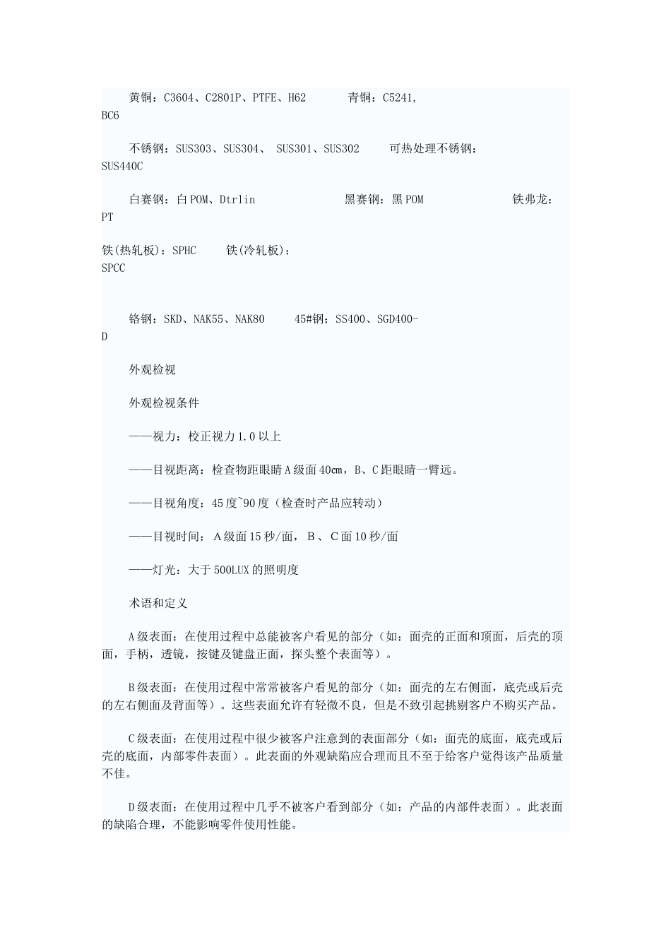 通用机械零部件检验规范_第3页