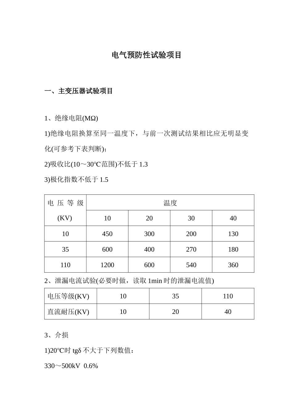 电气预防性试验_第1页