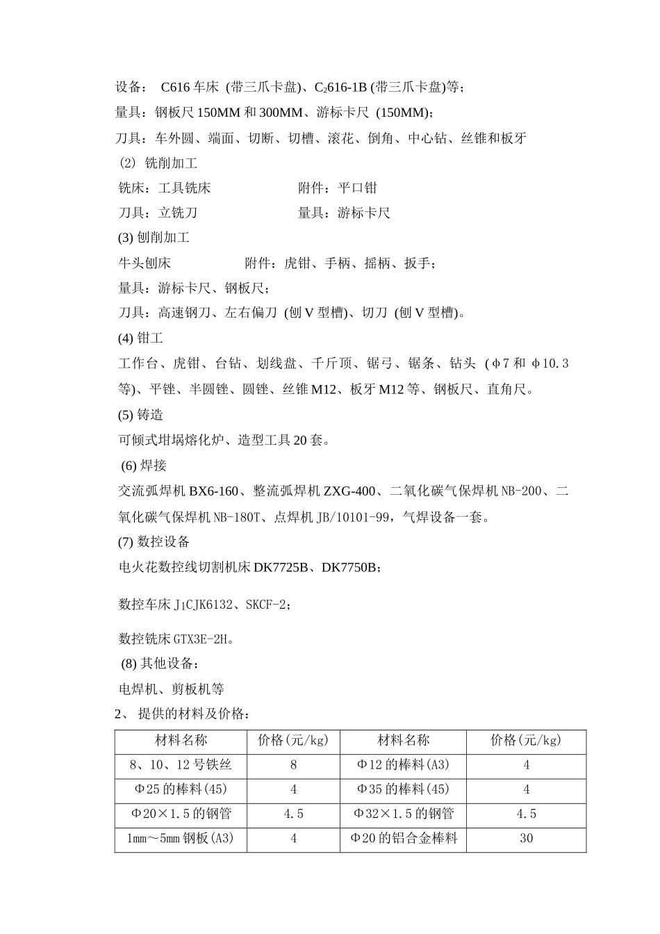 自命题创意任务书（机械）-西南科技大学-工程训练中心-首_第3页