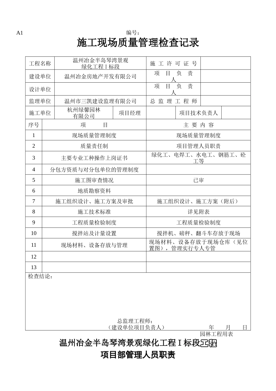 某景观绿化工程现场质量检查_第2页