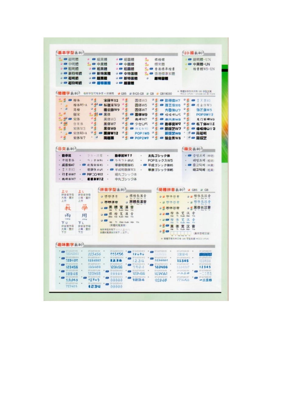 華康金蝶XXXX-电子杂志周边辅助资料-字体_第3页