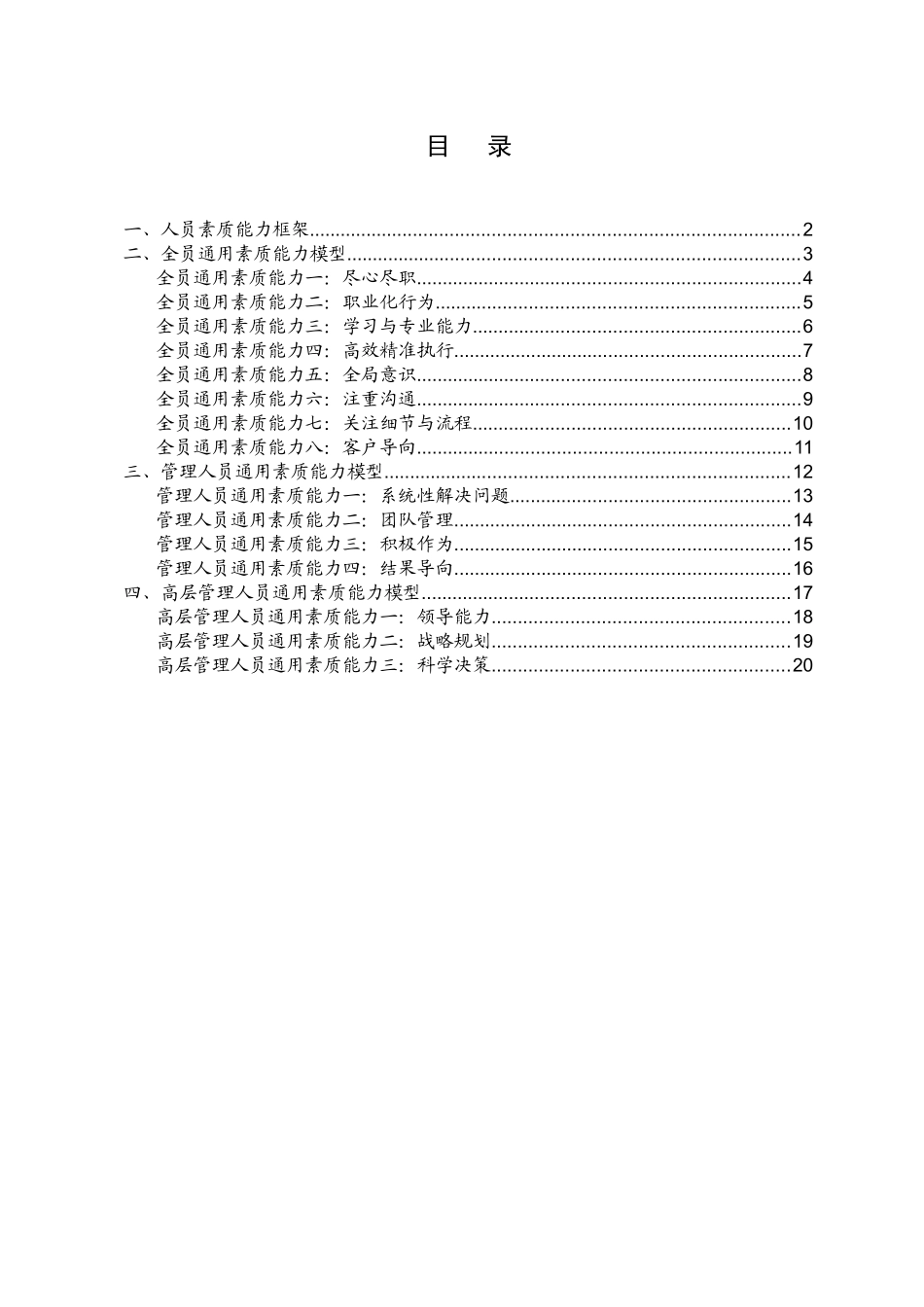 某地产公司人员素质能力模型_第2页