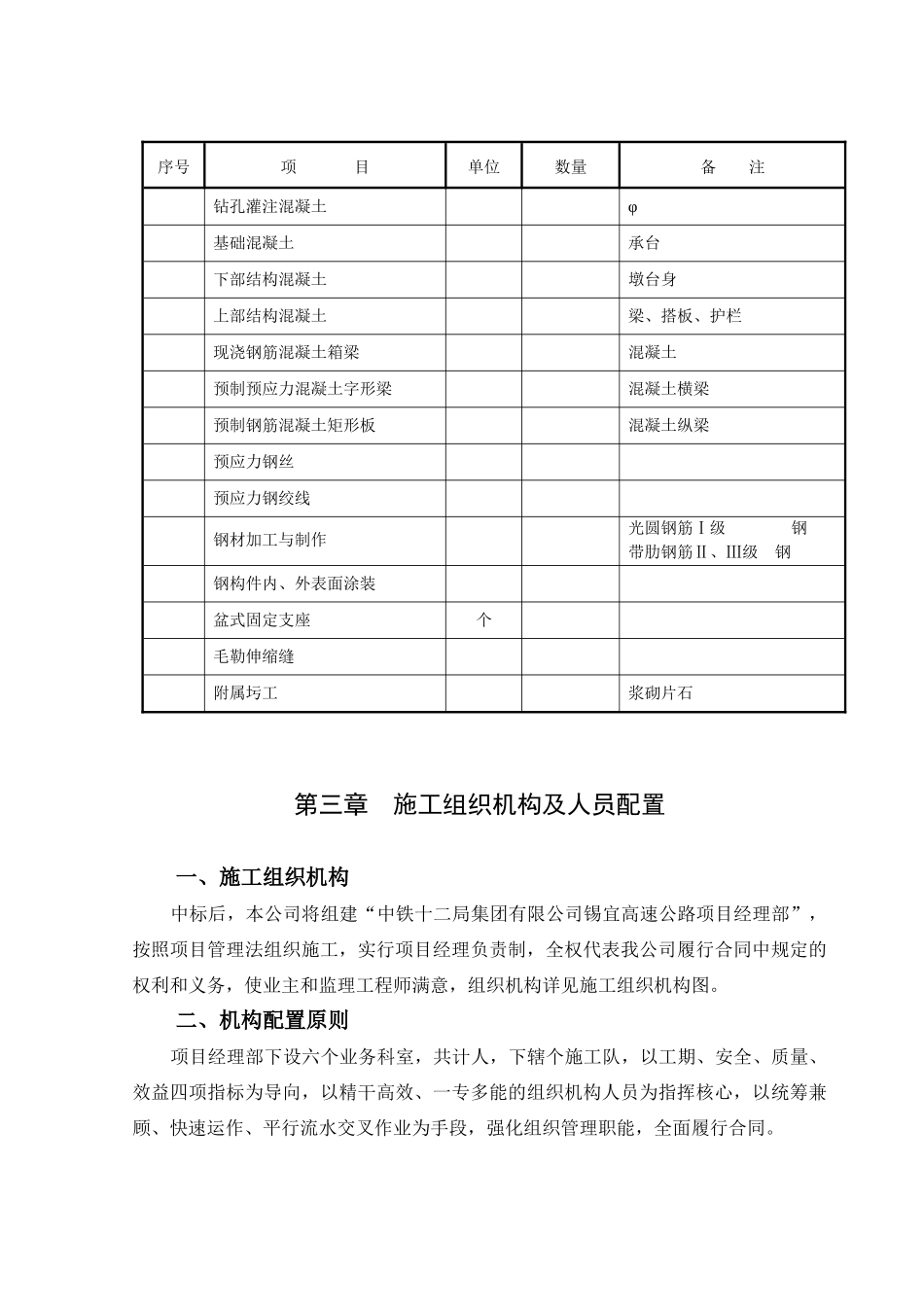 某高速公路京杭运河大桥工程施工组织设计方案_第3页