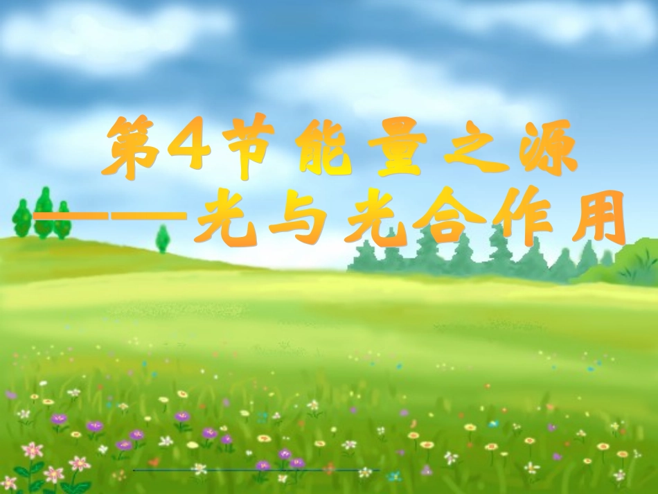 捕获光的色素和结构2_第1页