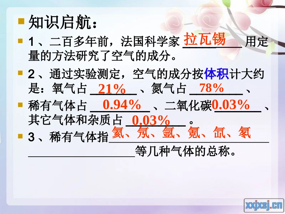 课题1空气。第一课时_第3页