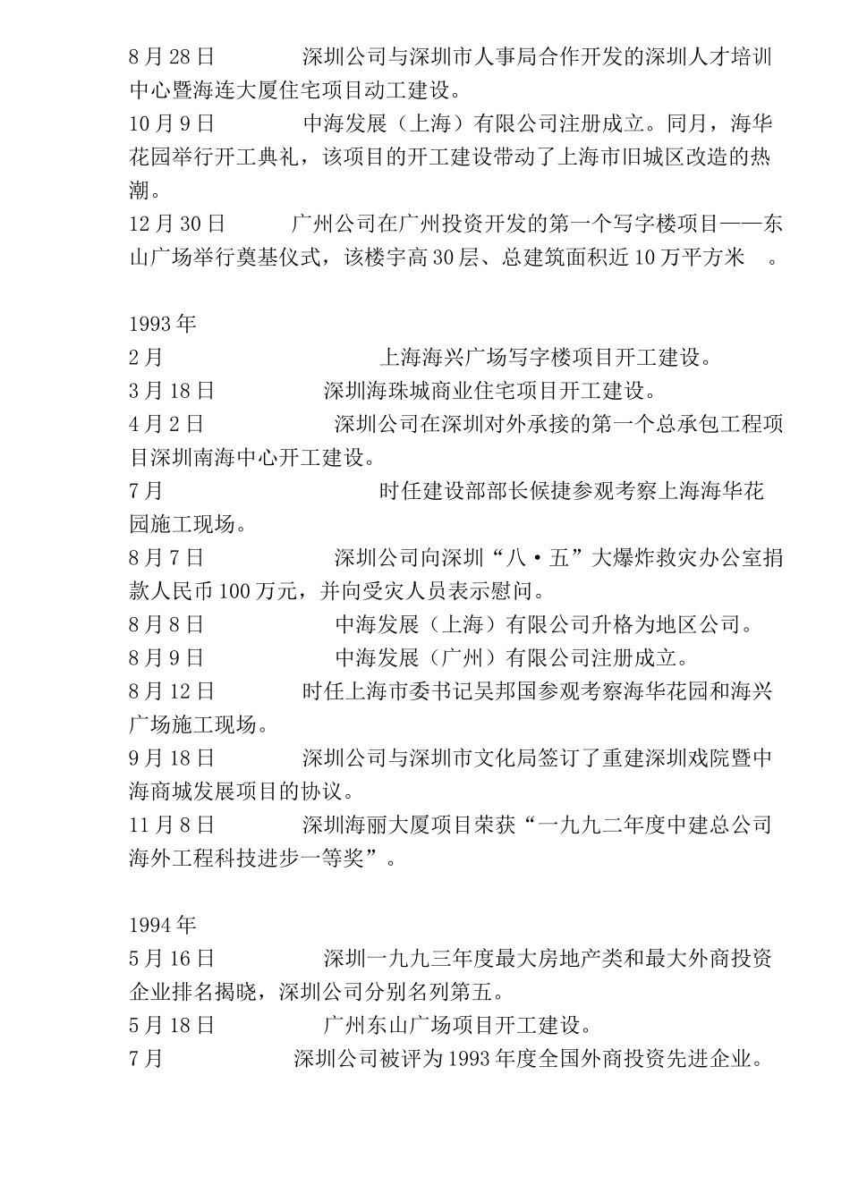 中海地产发展大事记(1)_第3页