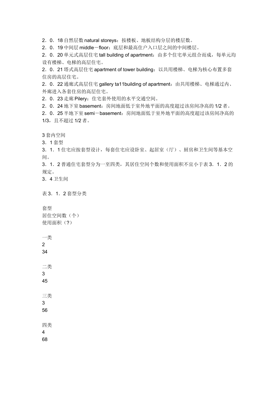 住宅设计规范_第2页