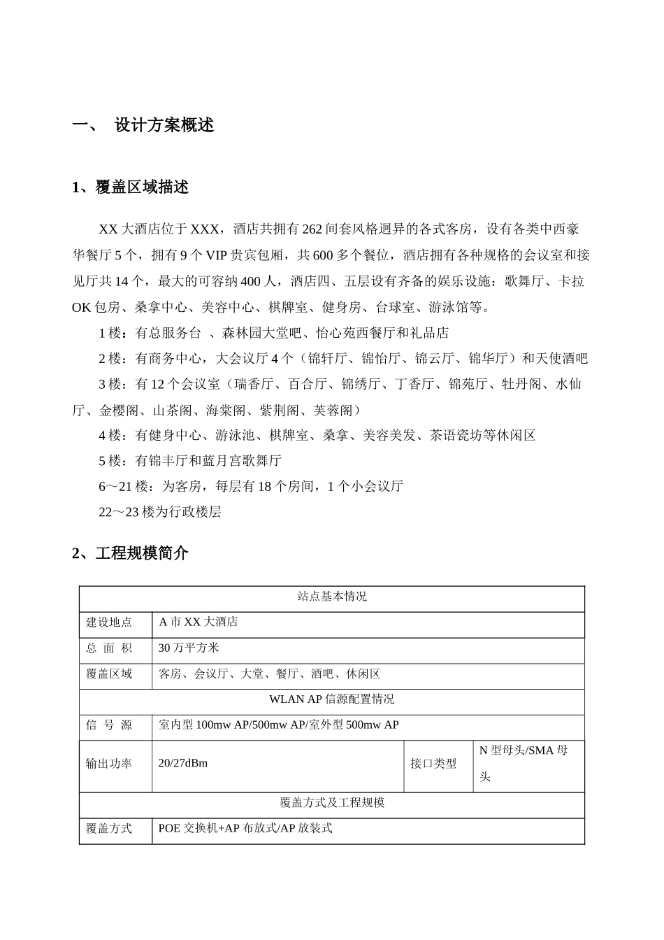 酒店WLAN规划案例_第3页