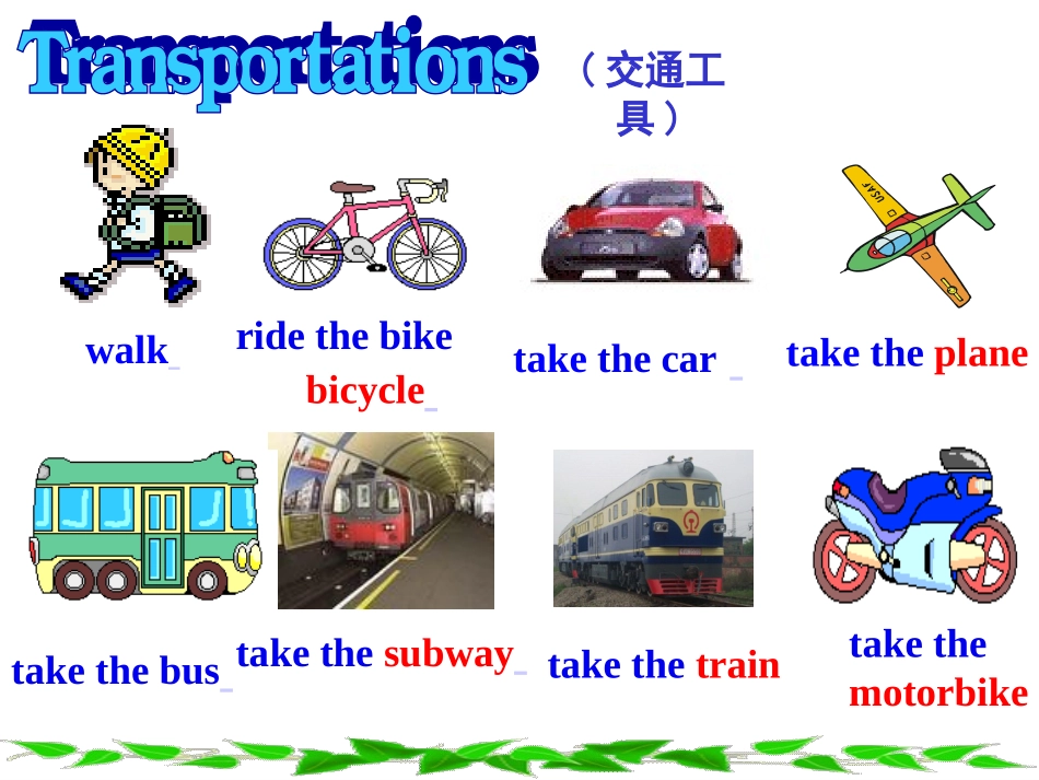 新目标(goforit)八年级Unit4_第3页