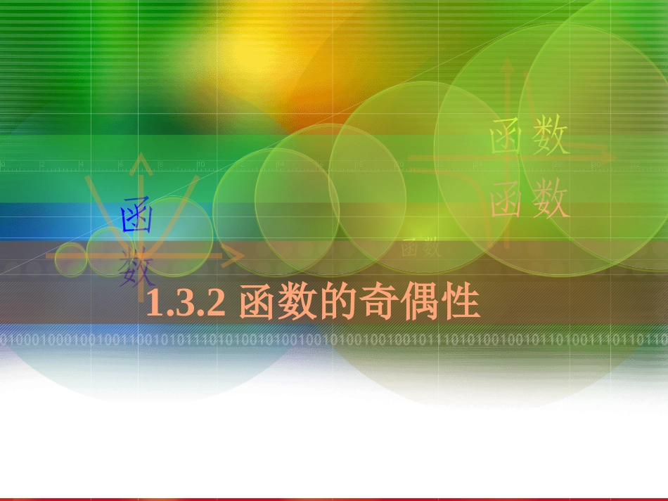 函数的奇偶性 (2)_第1页