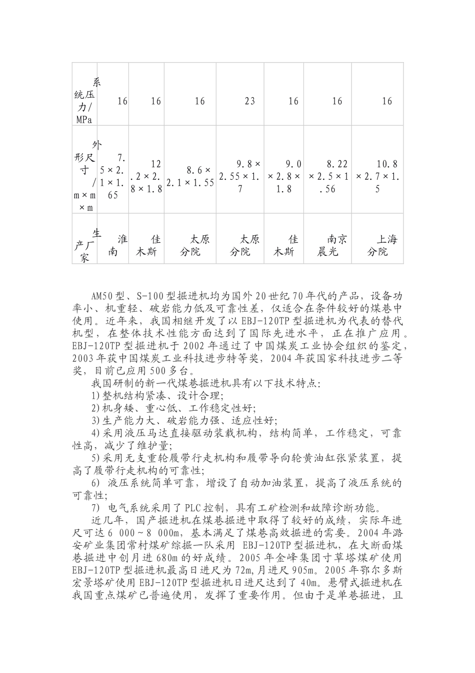 煤矿高效掘进技术现状与发展趋势_第3页