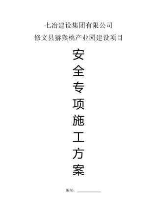 钢结构工程安全专项施工方案