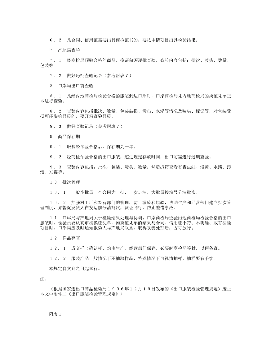 下载出口服装检验管理规定-出口服装检验管理规定_第3页