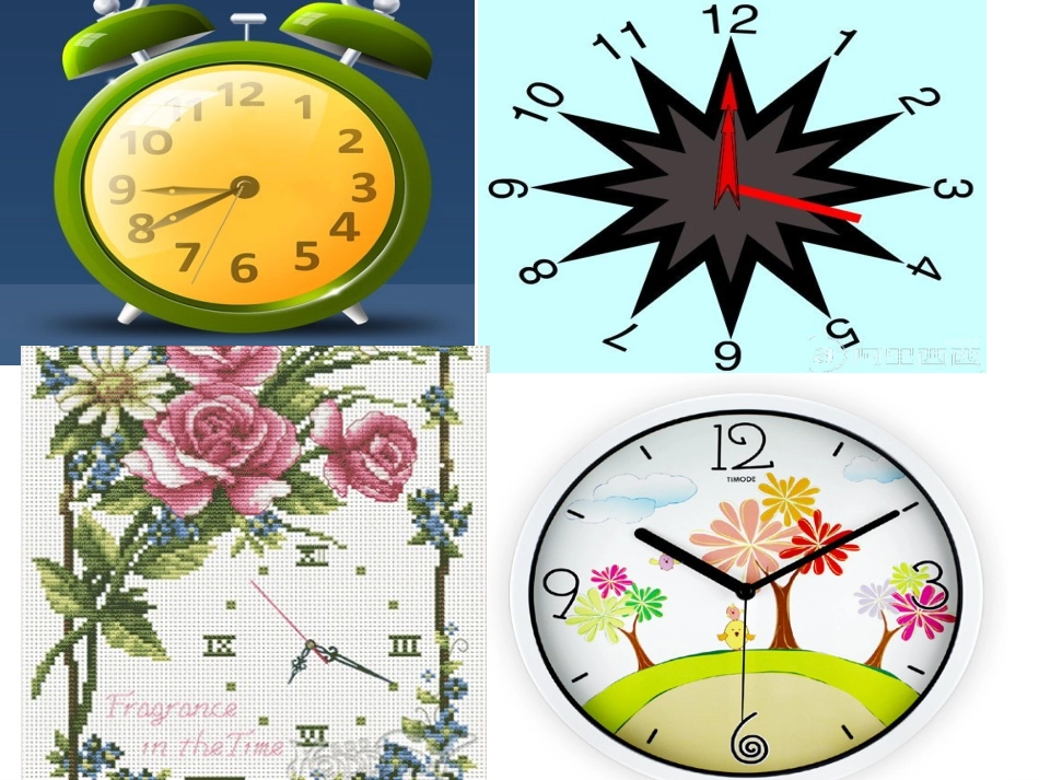 (北师大版)一年级数学上册课件_认识钟表_1_第3页