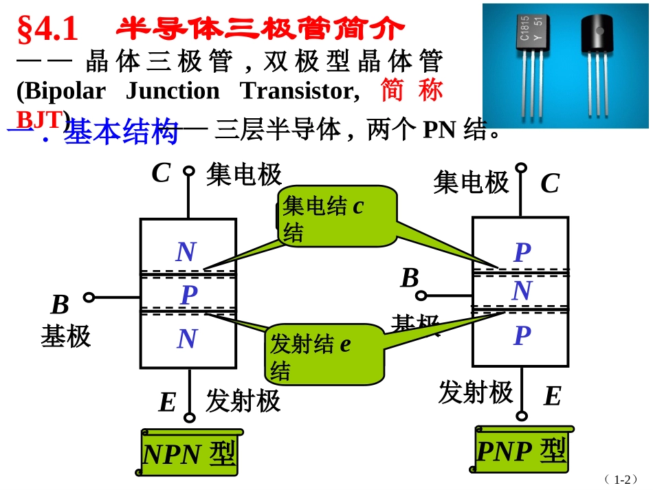三极管及放大电路基础_第2页