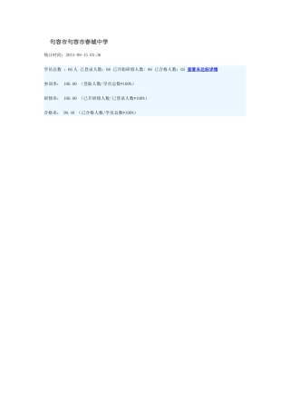 句容市句容市春城中学