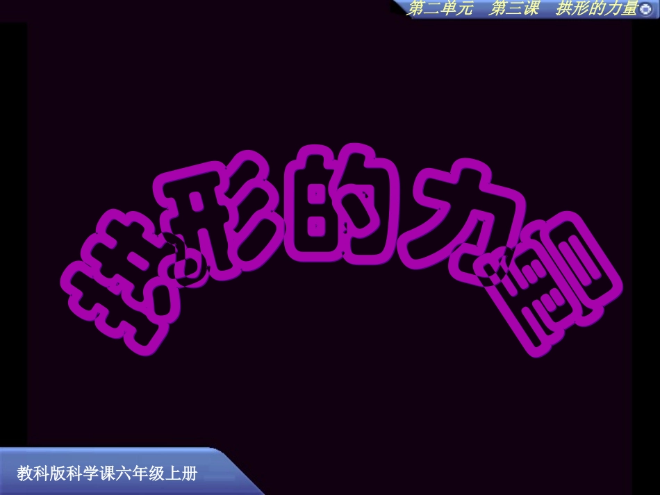 小学科学六年级上册《拱形的力量》课件[1]_第3页