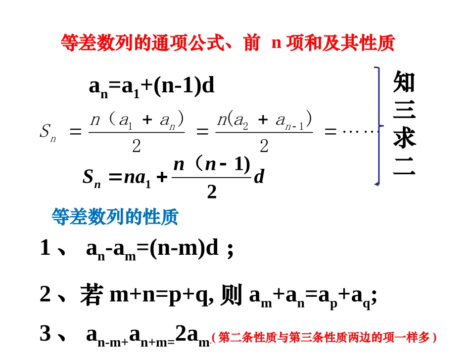 等差数列的前n项和性质及应用-副本_第2页