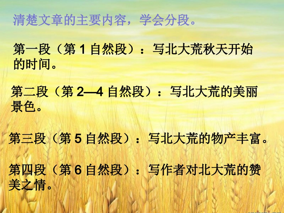 苏教三上《北大荒的秋天》_第2页