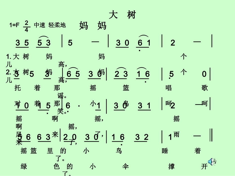 森林的歌声课件_第1页