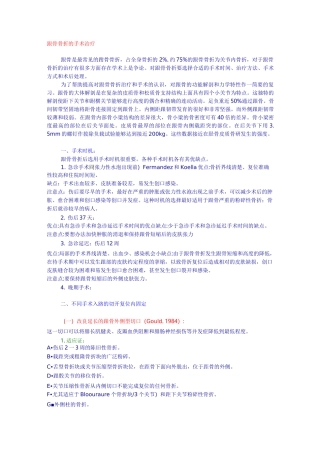 跟骨骨折手术治1心得