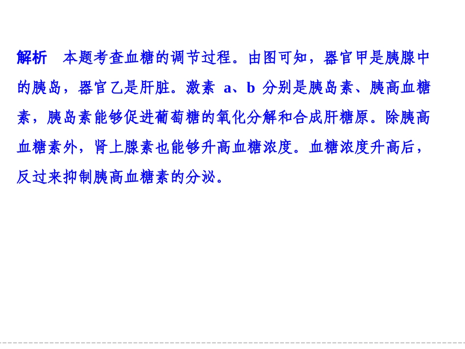 高考生物疑难聚焦6动物生命活动调节_第3页