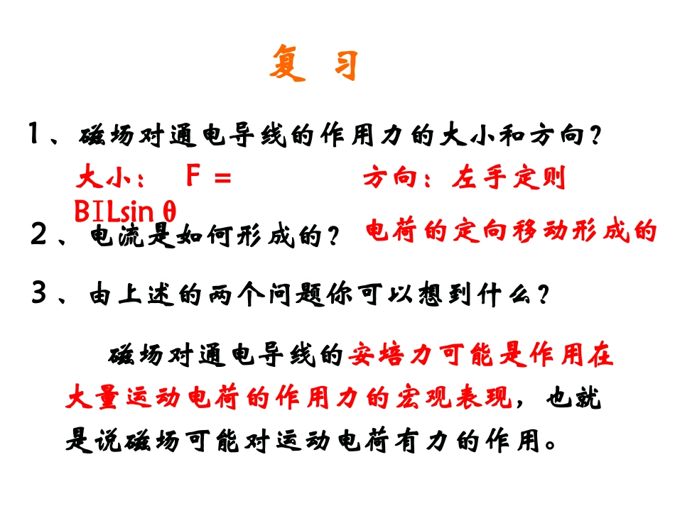 磁场对运动电荷的作用力_第2页