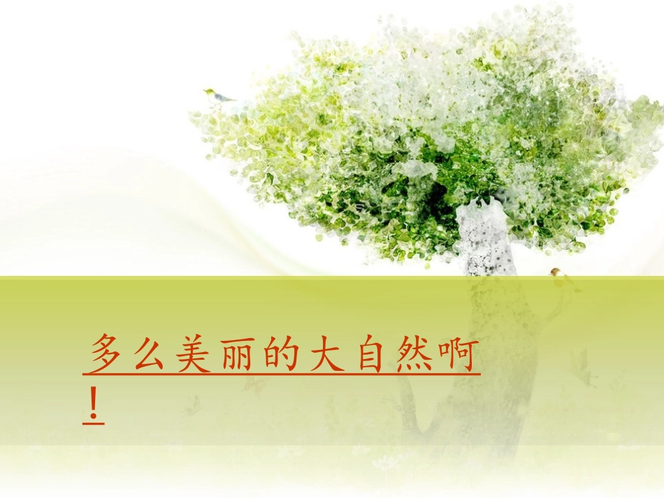 《保护环境，爱护动物》主题课堂教学设计_第1页