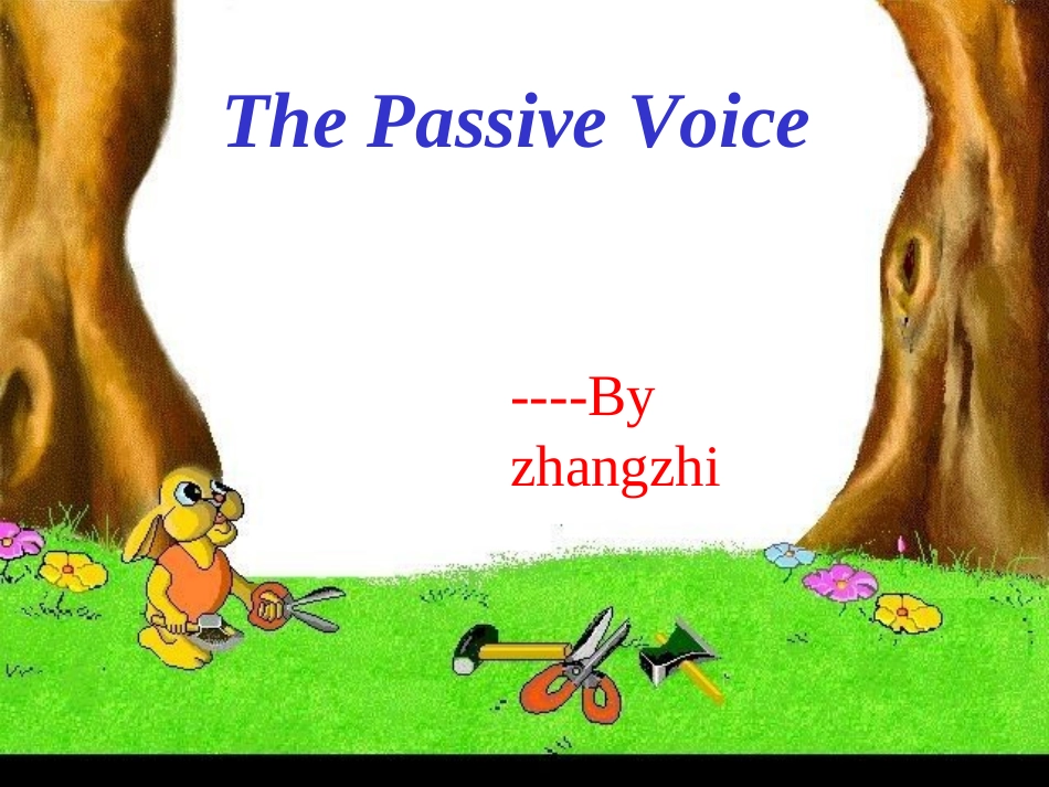 初中英语被动语态专题复习课件_第2页