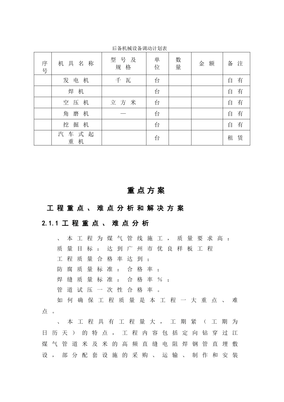 某市定向钻过江煤气管道工程施工组织设计方案(DOC100页)_第3页