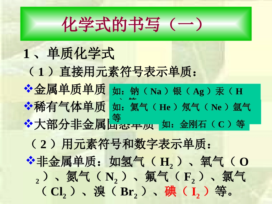物质的组成课件_第2页