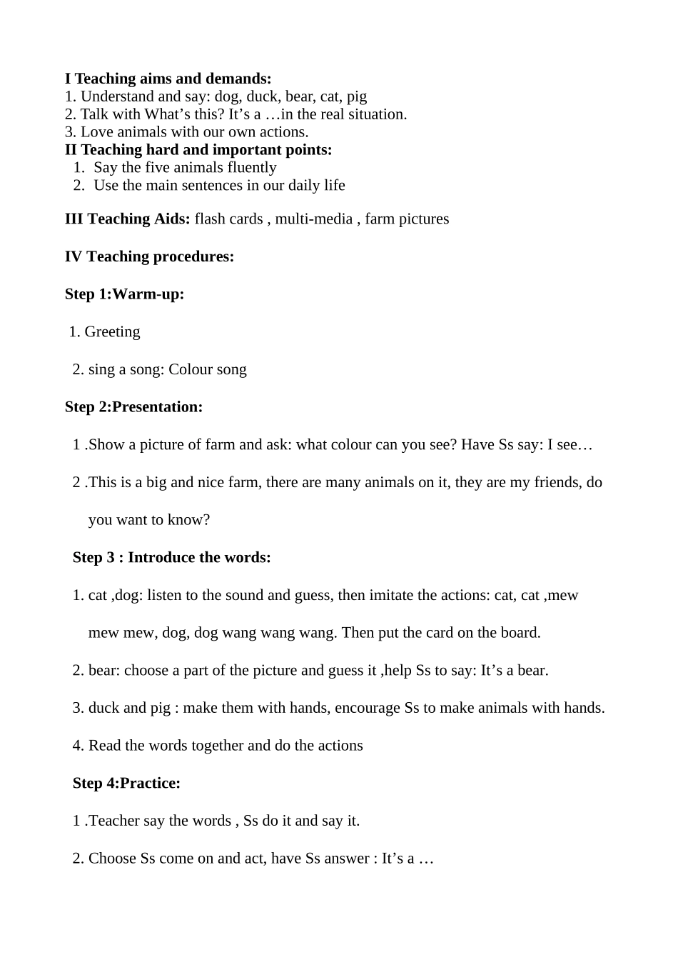 PEP小学英语三年级下册Weloveanimals_第2页