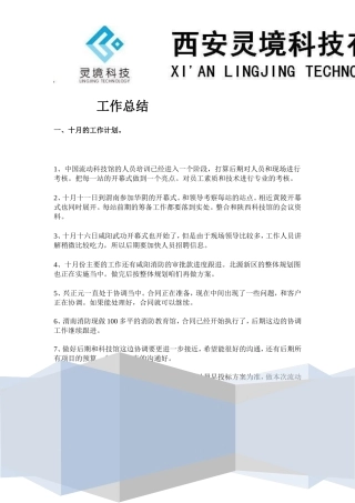 安琪10月工作总结5